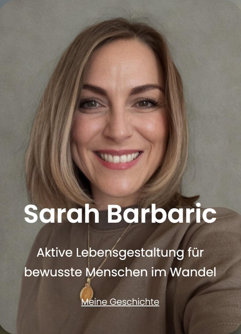 Sarah Barbaric Mentoring – Digitalauftritt sarah.zurganzheit.ch