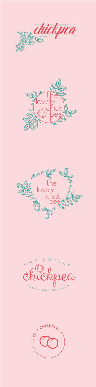 TheLovelyChickpea Vegan Online Shop – Logo/Branding, Webseite, Print thelovelychickpea.ch
