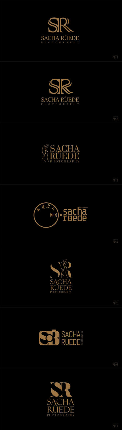 Sacha Rüede Photography – Logo Studie